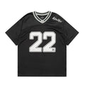 Broken Planet Retro Mesh V Neck Jersey Tee