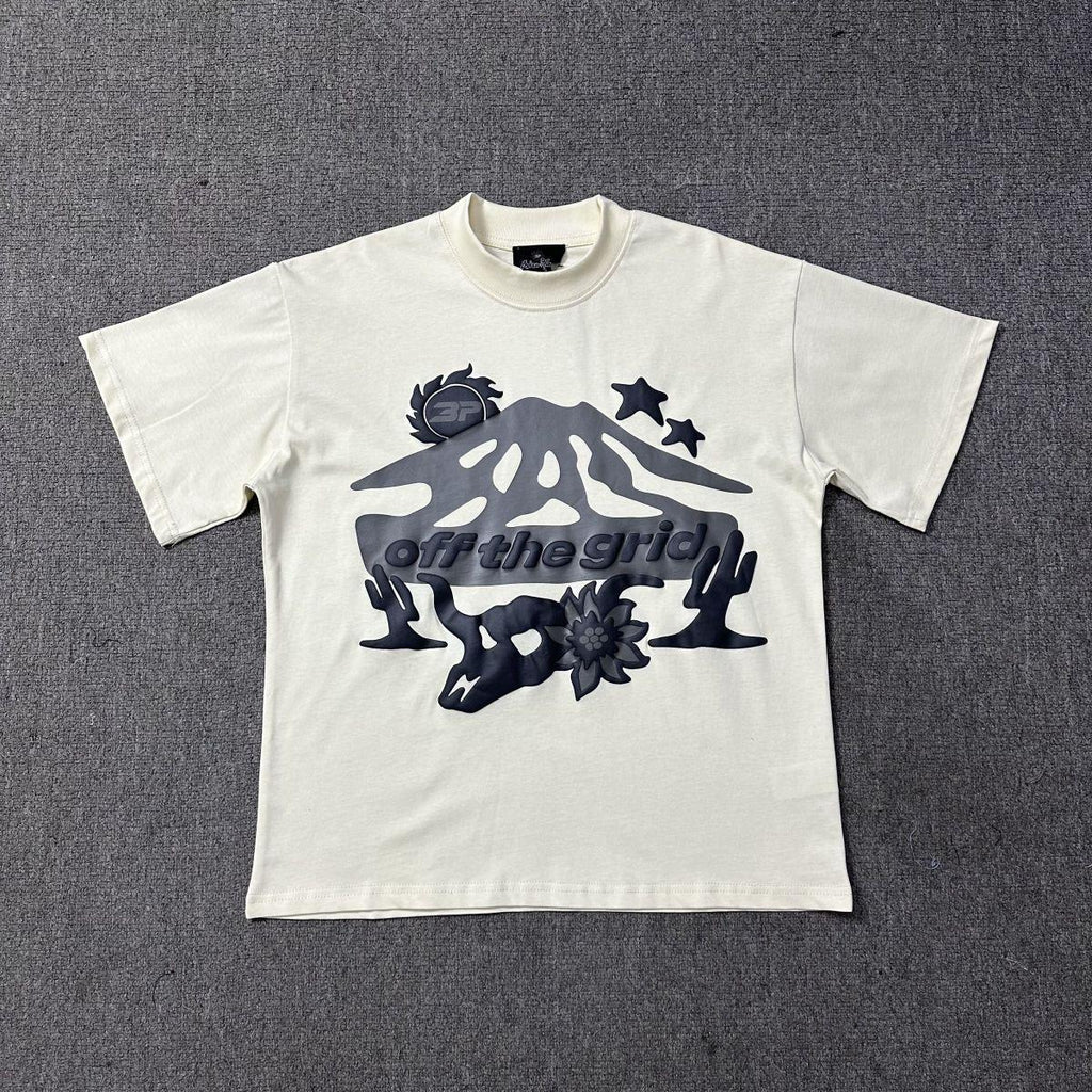 Broken Planet Off The Grid Puff Print Tee