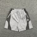 Broken Planet Geometric Spliced Nylon Sport Shorts