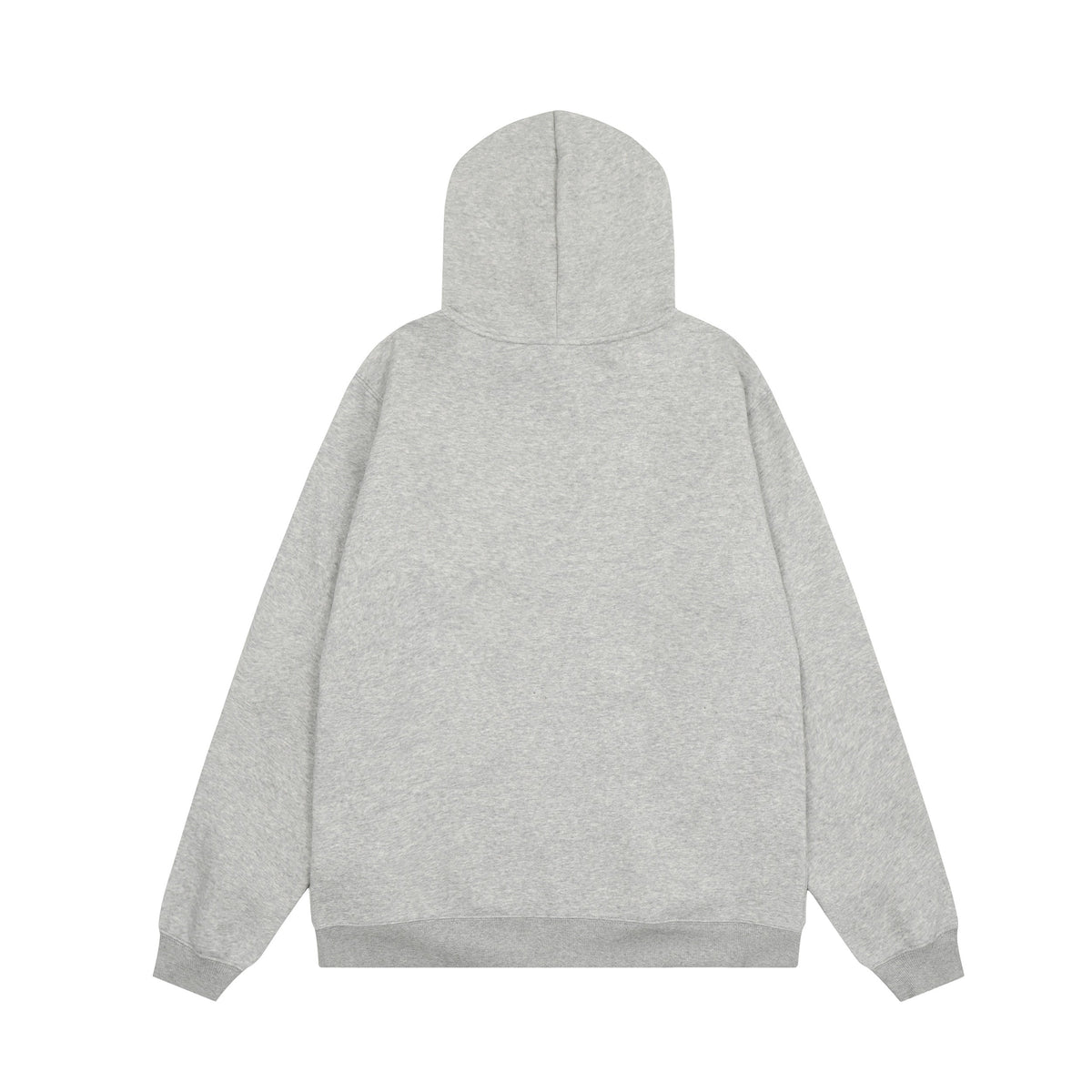 Broken Planet Puff Print Fleece Zip Up Hoodie