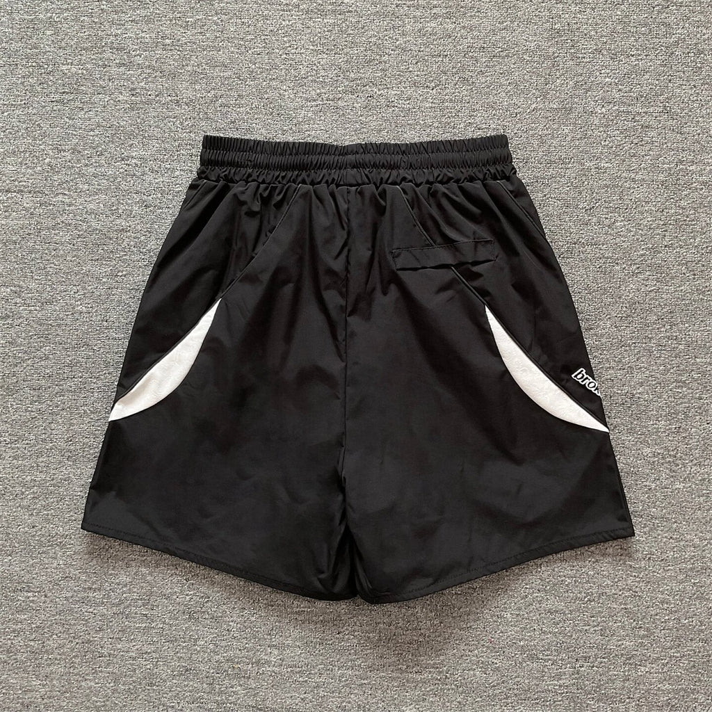 Broken Planet Geometric Spliced Quick Dry Shorts