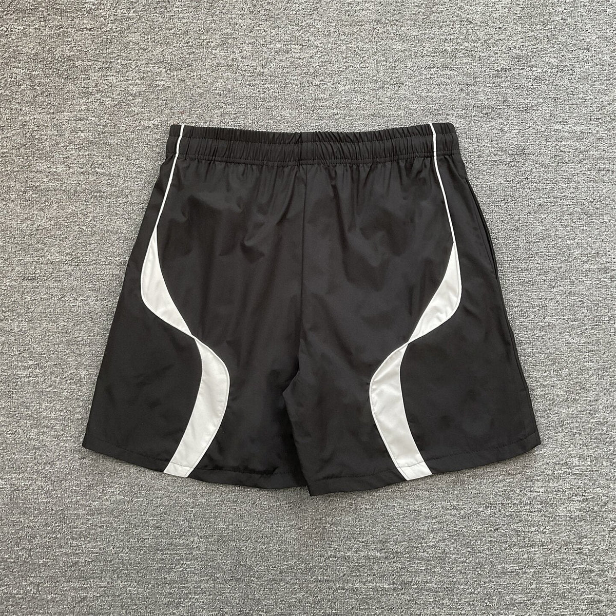 Broken Planet Embroidered Color Block Sports Shorts
