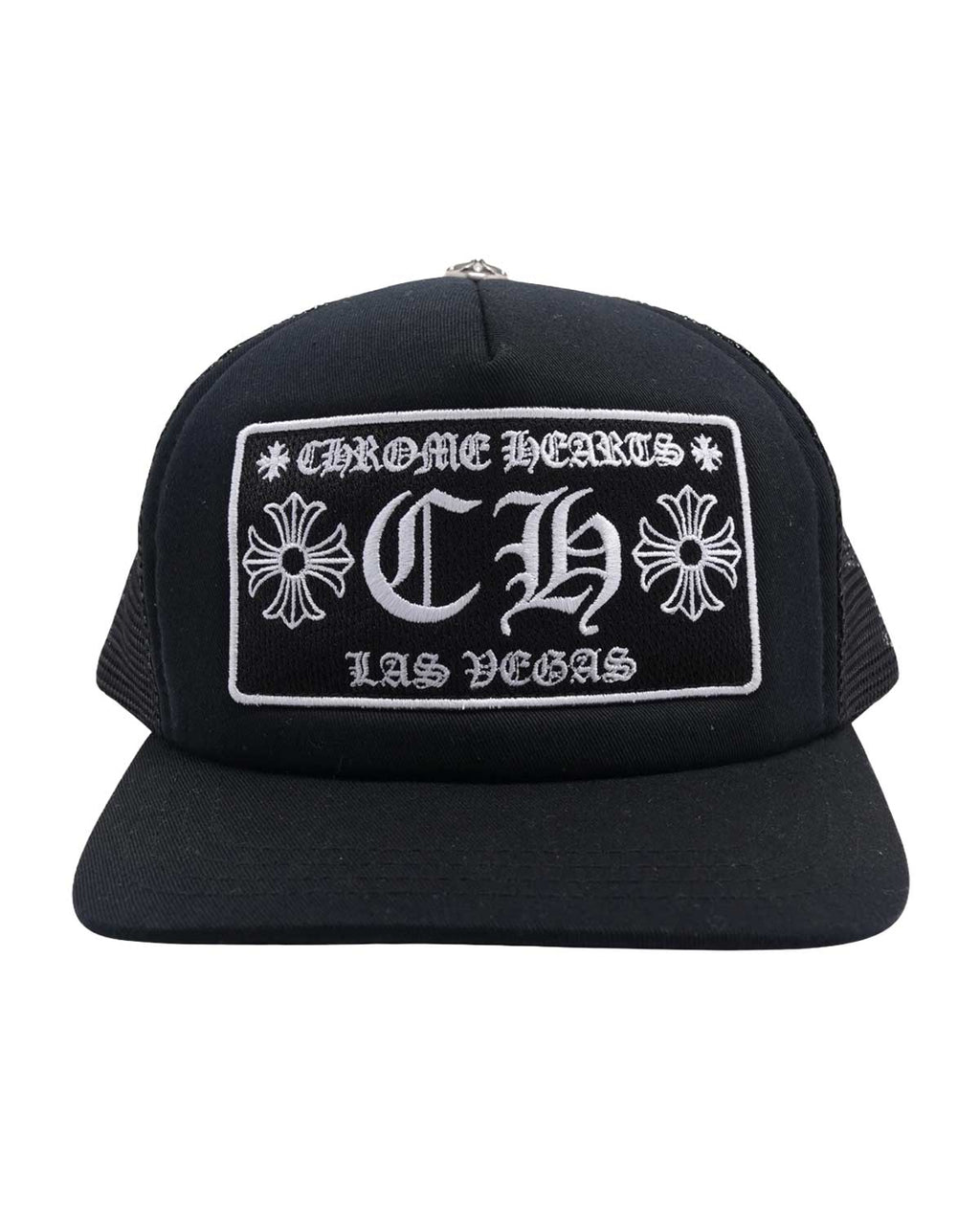 Chrome Hearts Las Vegas Trucker Hat Black