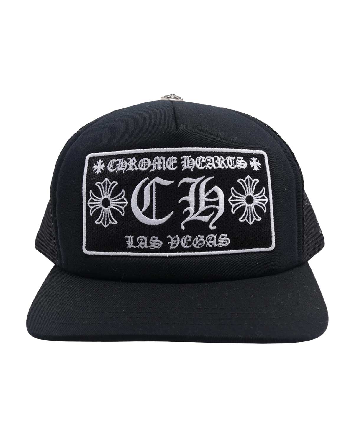 Chrome Hearts Las Vegas Trucker Hat Black