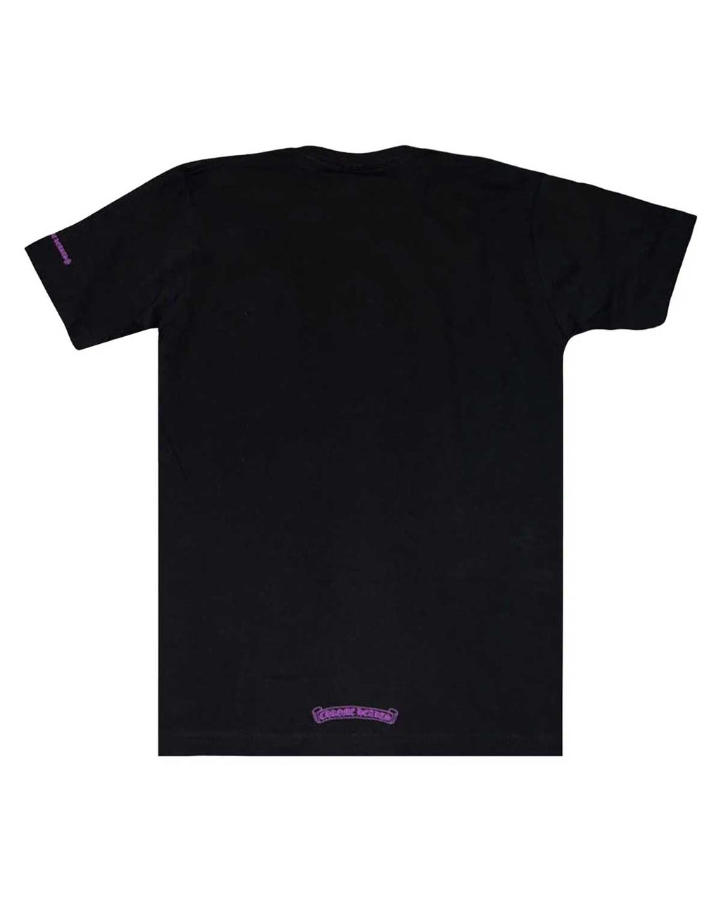 Chrome Hearts Neck Logo Pocket Tee Black/Purple