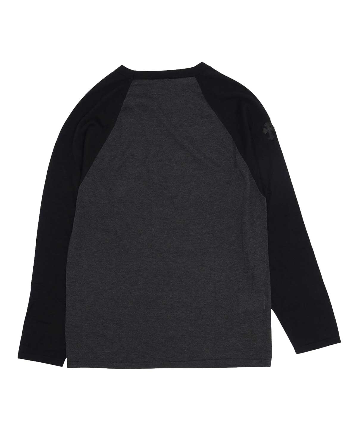 Chrome Hearts Silk Blend Cross Patch LS Raglan Tee