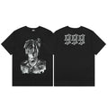Revenge x Juice WRLD Black Portrait & 999 Short Sleeve T-Shirt