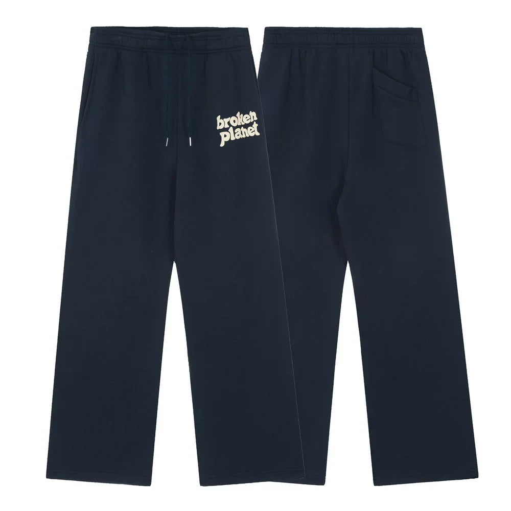 Broken Planet Puff Print Heavy Fleece Sweatpants
