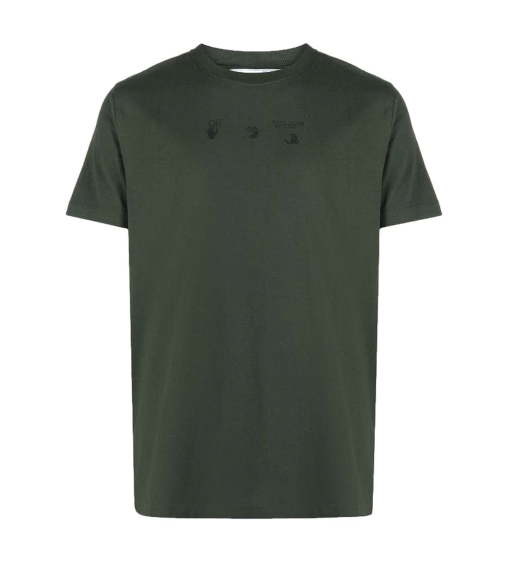 Off-White Green Bolt Arrow T-Shirt
